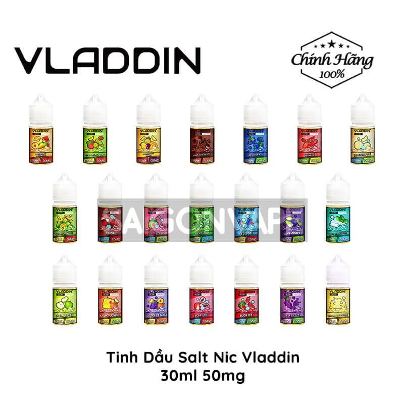 Bán Vladdin Mint Chocolate Salt 30ml Tinh Dầu Vape Chính Hãng