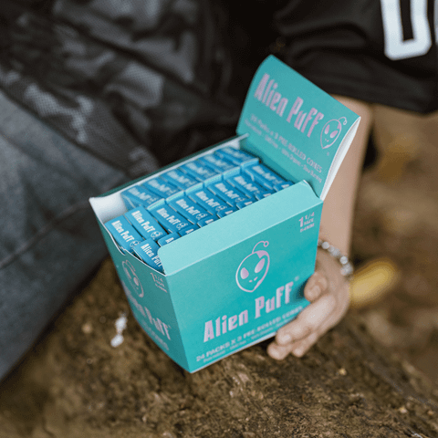  CONE CUỐN SẴN ALIENPUFF BLUE NGẮN HP157 