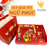  Hộp quà tết NGŨ PHÚC - SET NP01 