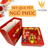  Hộp quà tết NGŨ PHÚC - SET NP01 