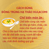  Nấm Đông trùng hạ thảo HuLaCoMi sấy thăng hoa 40g HL05 - Loại tiêu chuẩn hũ nhựa PET 