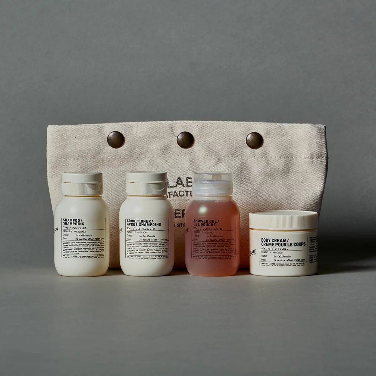 le labo travel size shampoo