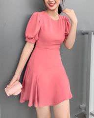 MIEU Đầm trơn rã bèo - FJL23