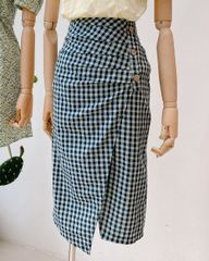 Chân váy bút chì thẳng vạt xéo  MM Outfit