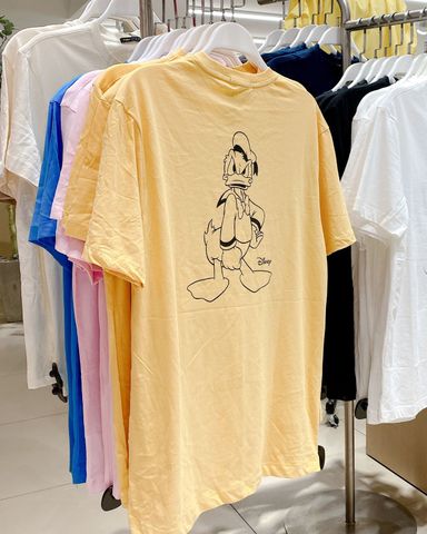 Áo thun in chữ Donald Duck - HN20