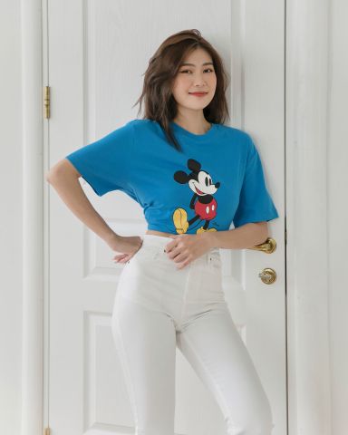 Áo thun in hình Mickey màu - HN21