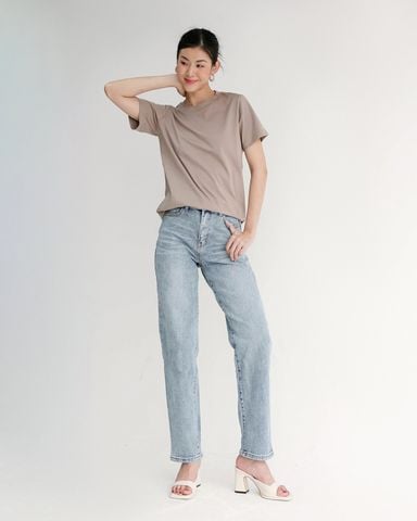 Quần jeans dài ống đứng - JN04