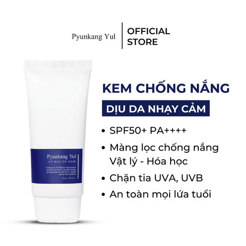 Kem chống nắng ATO Mild Sun Cream Pyunkang Yul 75ml