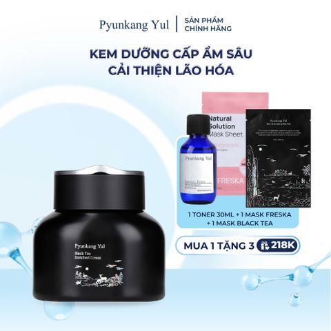 Kem dưỡng Black Tea Enriched Cream Pyunkang Yul 60ml