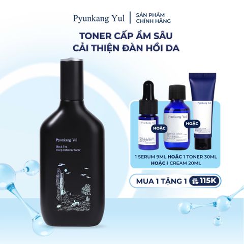 Nước hoa hồng Black Tea Deep Infusion Toner Pyunkang Yul 130ml