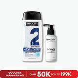  Combo Dầu gội 2in1 Adventurer 250ml & Dung dịch vệ sinh nam 80ml 