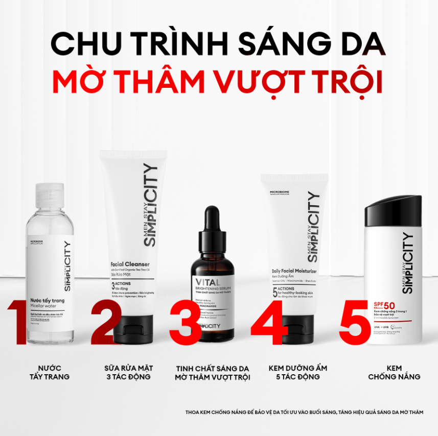  Combo làm sạch và sáng da mờ thâm tinh gọ Brightening Duo 