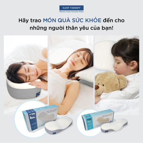 Gối công thái học giảm đau vai gáy cho bé