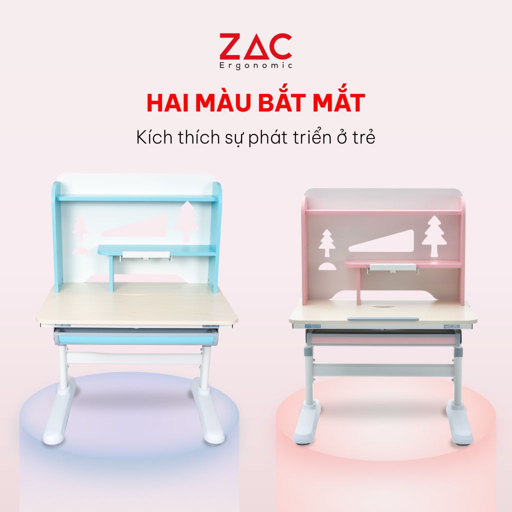 Bàn ZAC Kids MLK90 Blue