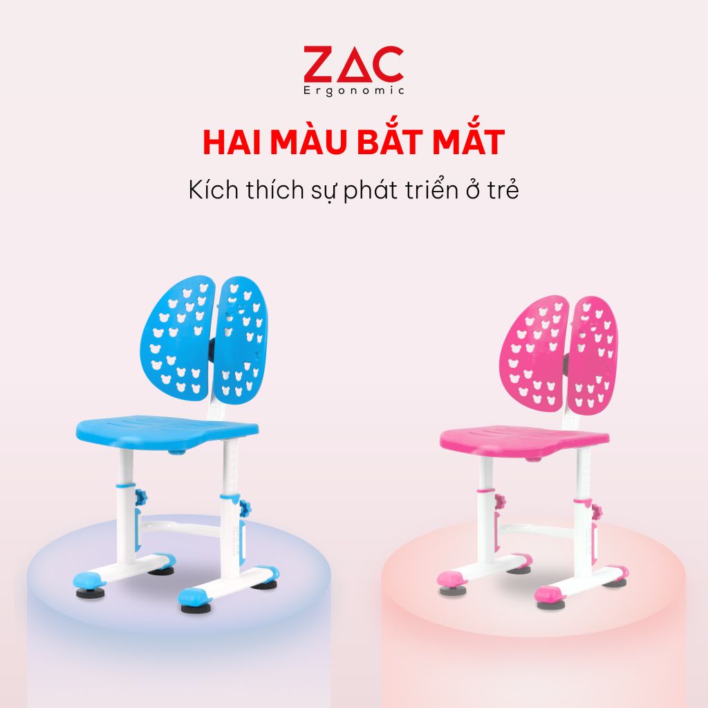 Combo Bàn Ghế ZAC Kids BK0301 Blue