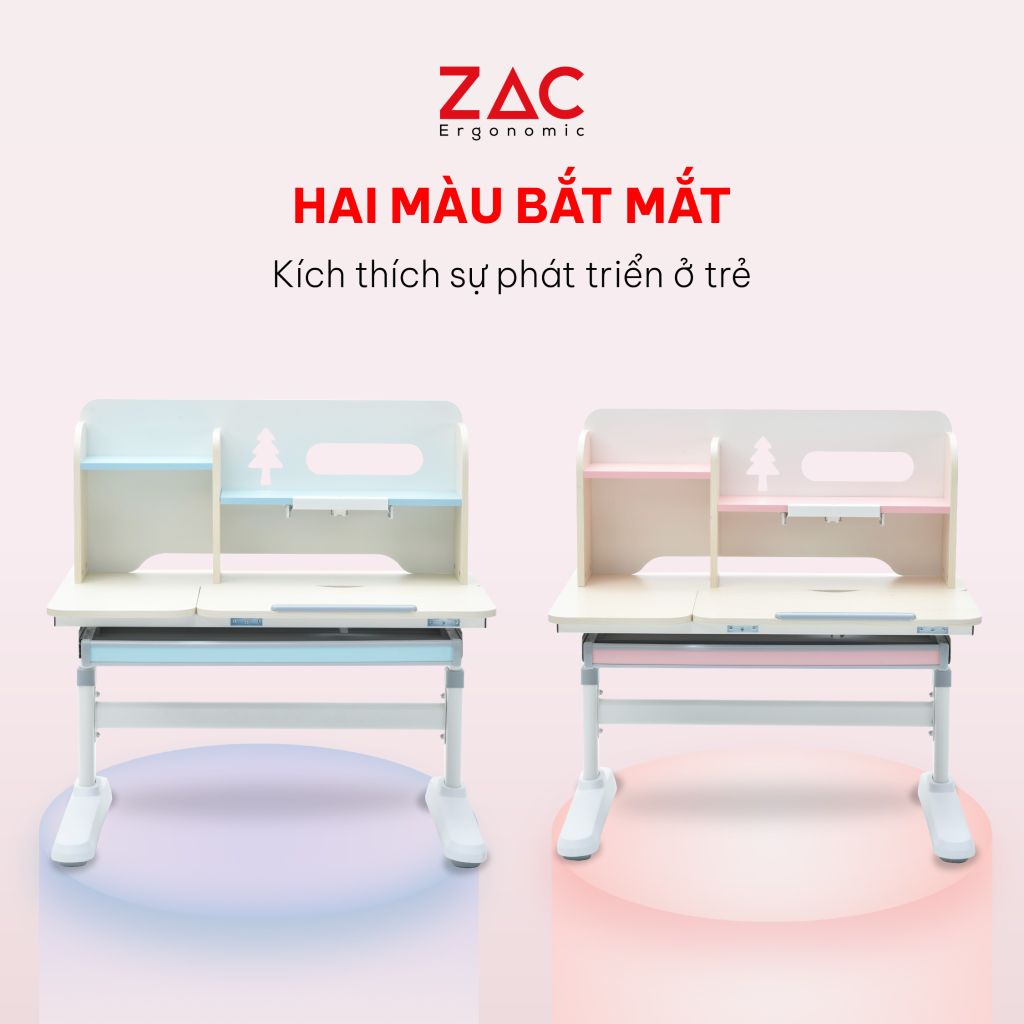 Bàn ZAC Kids MLK90 Pink