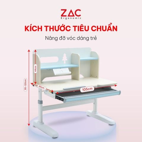  Bàn ZAC Kids GJJY105T Blue 