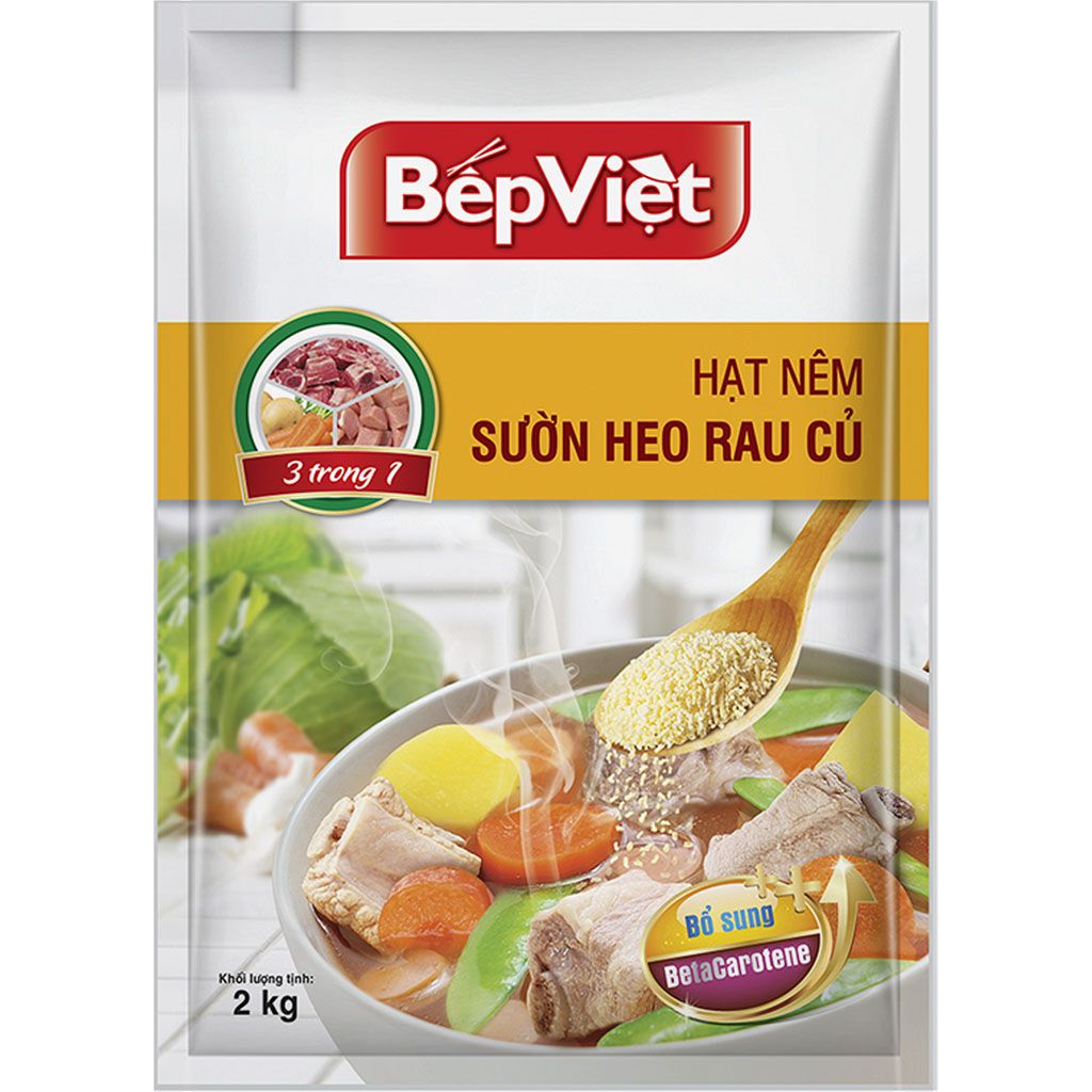 Hạt nêm sườn heo rau củ 2kg