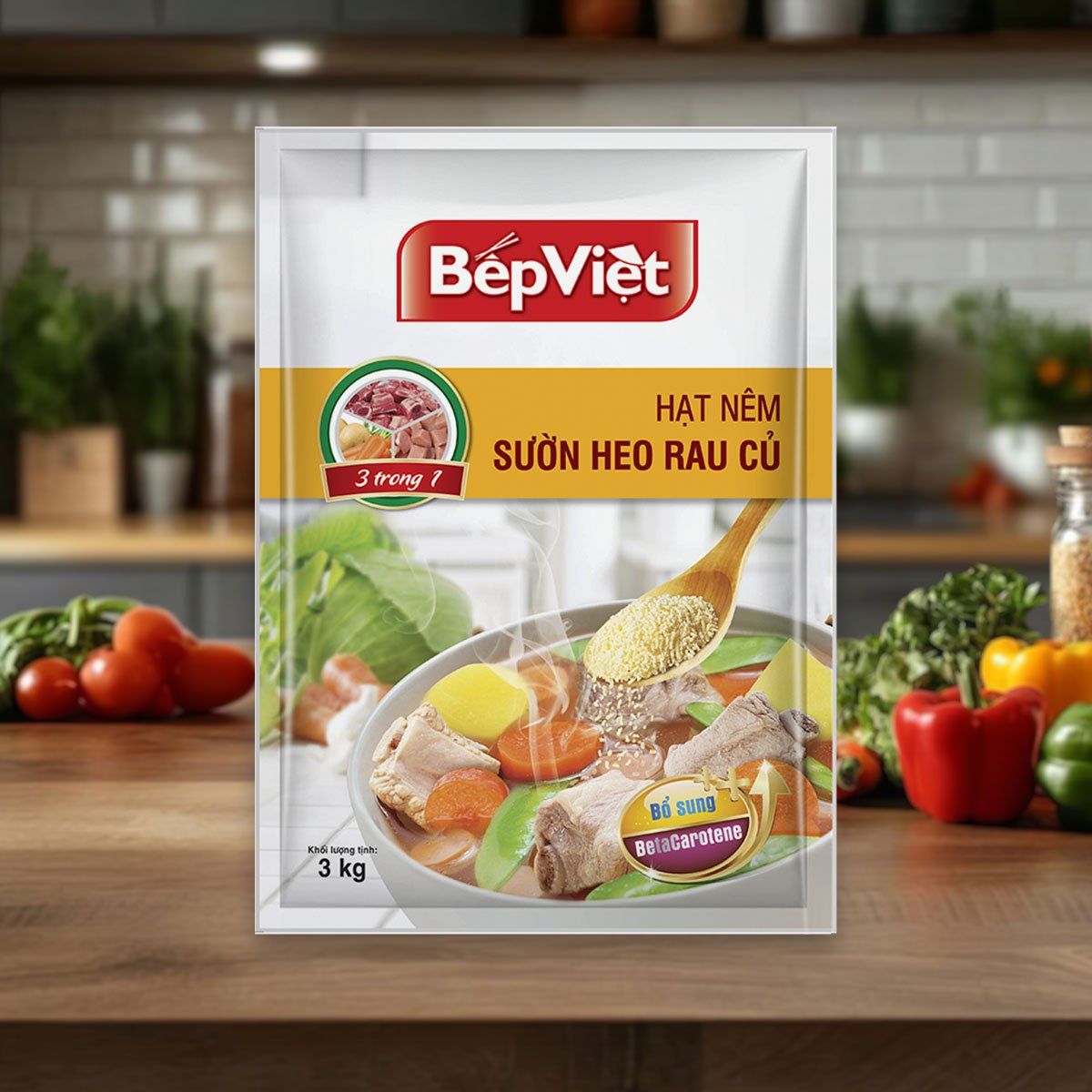  Hạt nêm sườn heo rau củ 3kg 