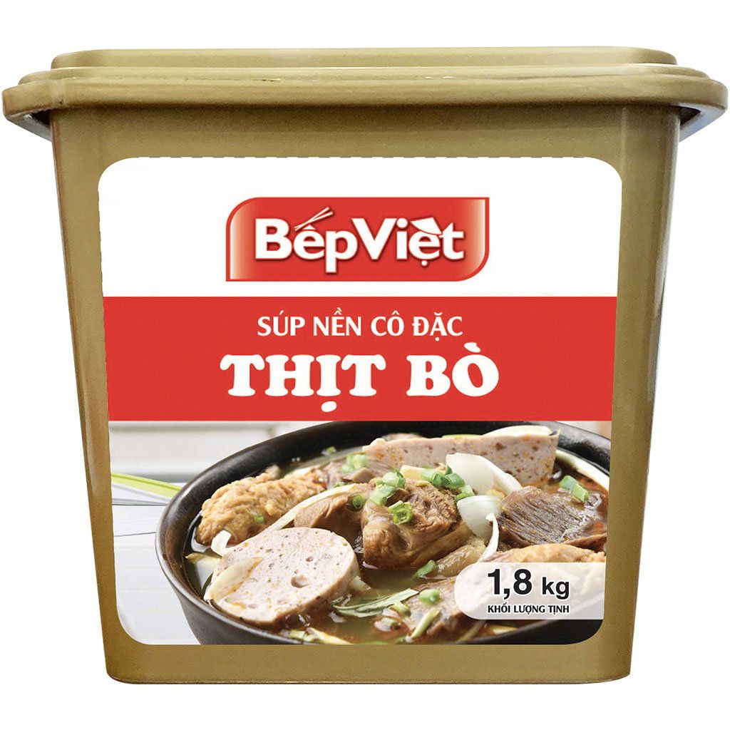 Súp nền thịt bò 1,8kg