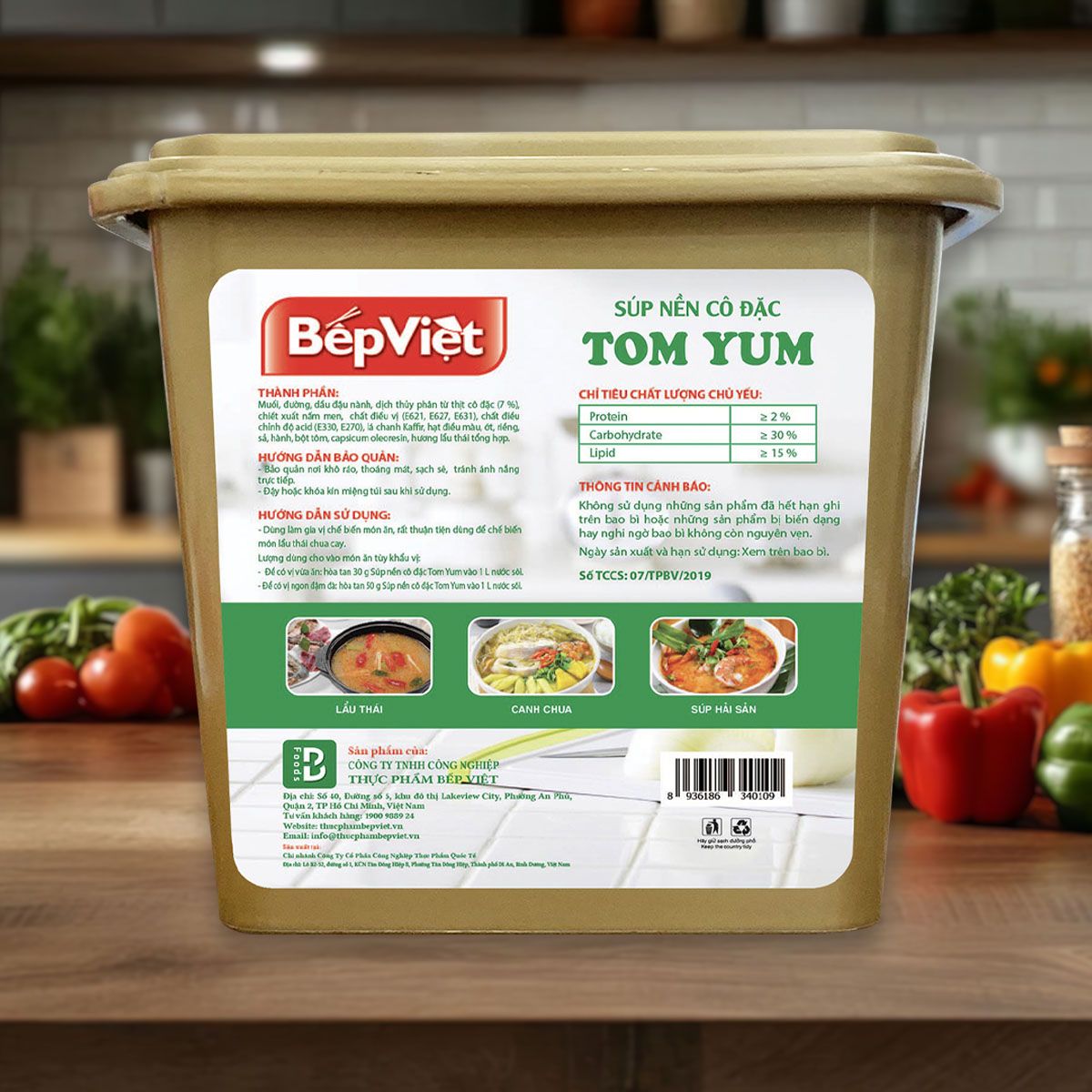  Súp nền TOMYUM 1,8kg 
