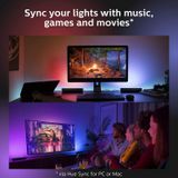  Đèn thông minh Philips Hue Play Light Bar đồng bộ 16 triệu màu 