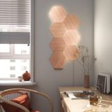  Nanoleaf Elements Birchwood Starter Kit 7PK lục giác vân gỗ 