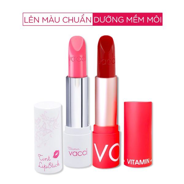 Son Vitamin dưỡng môi lâu phai Vacci