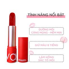 Son Vitamin dưỡng môi lâu phai Vacci