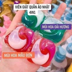 Viên giặt 4in1 nhật 65 viên