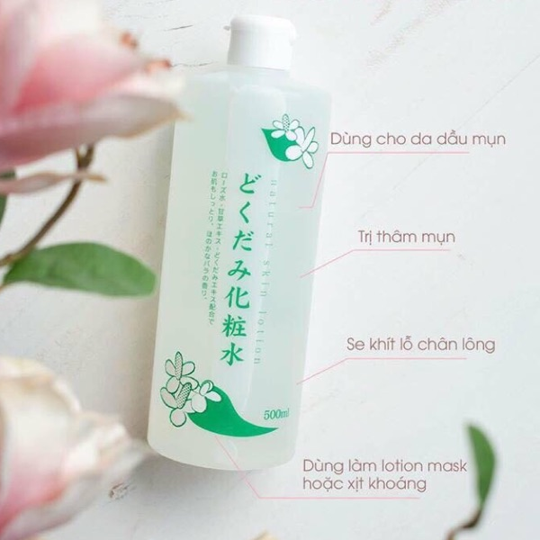Nước dưỡng da chiết xuất diếp cá DOKUDAMI