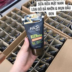 Sữa rửa mặt nam HASI BEER DETOX
