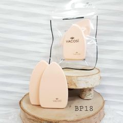 Bông phấn ướt BP15 Vacosi ( Giọt nước - Bịch 2 miếng )
