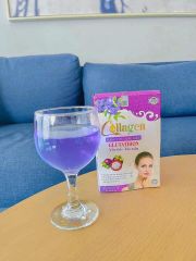 Collagen măng cụt, hoa đậu biếc Zenpali