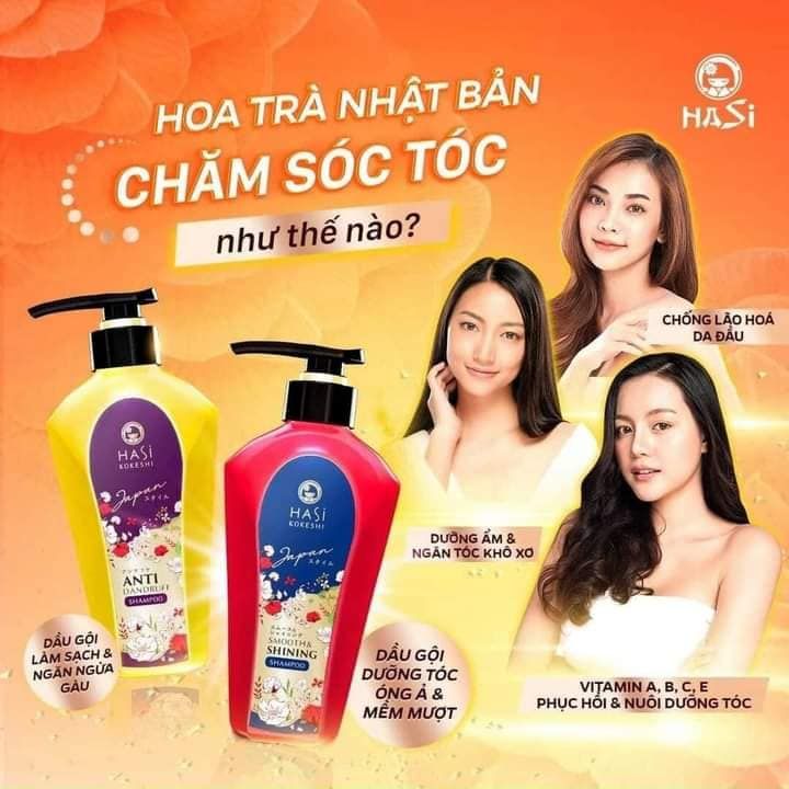 Dầu gội làm sạch và ngăn ngừa gàu HASI