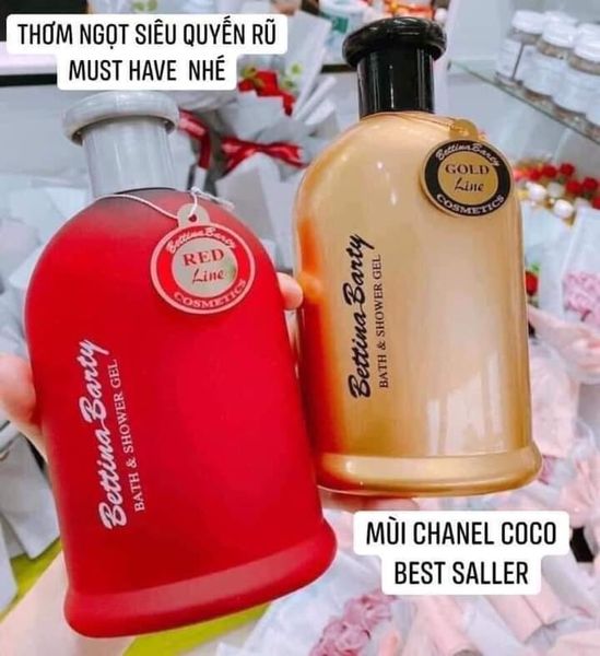 SỮA TẮM  BETINA PINK LINE ĐỨC