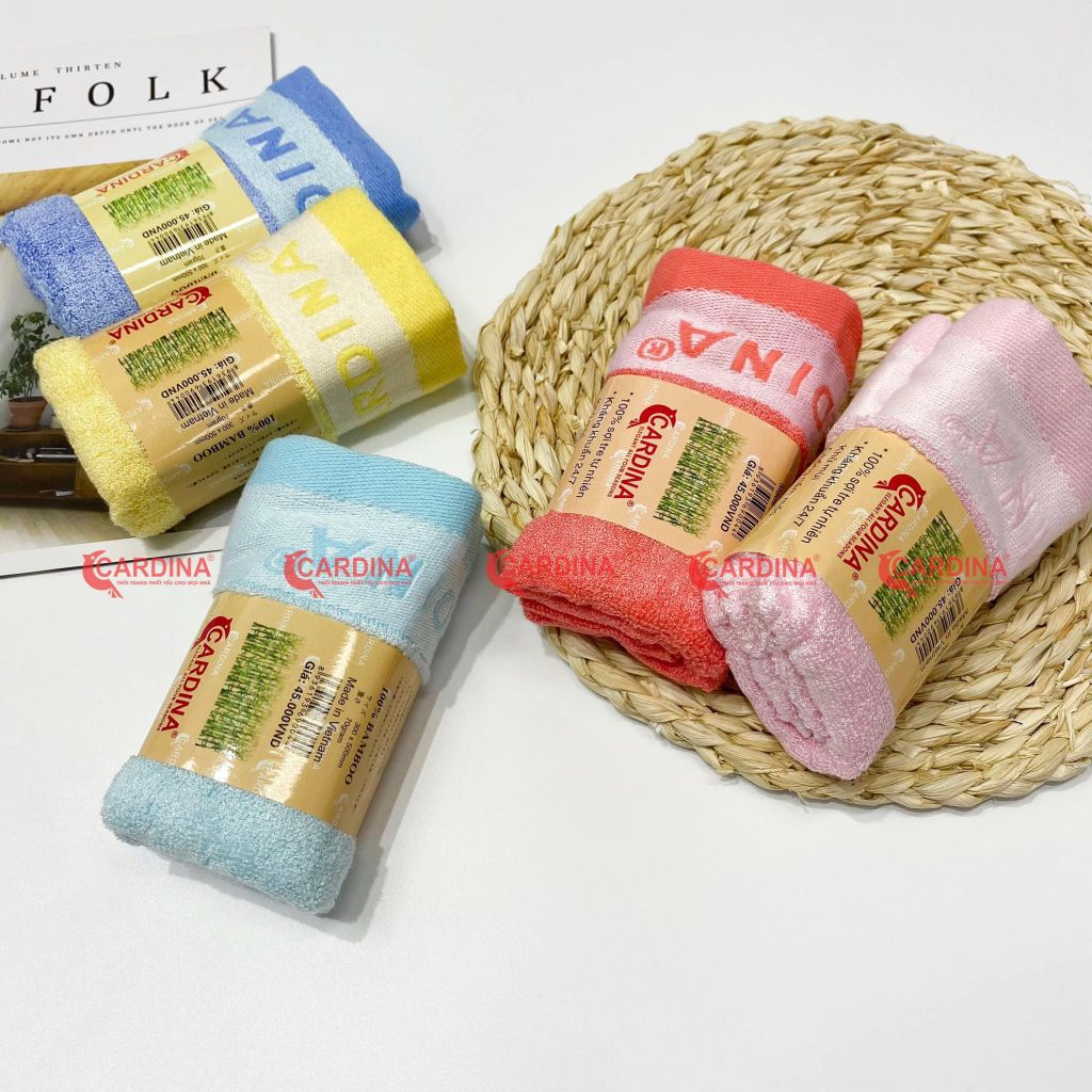 Khăn mặt sợi tre CADINA