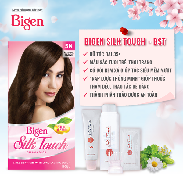 Kem nhuộm tóc Bigen thời trang