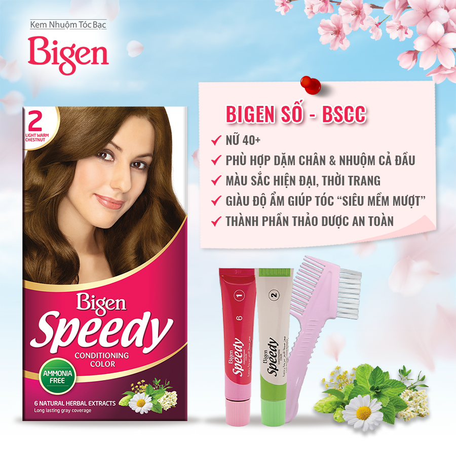 Kem nhuộm tóc Bigen số