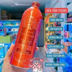 SỮA TĂM HƯƠNG NƯỚC HOA Ý