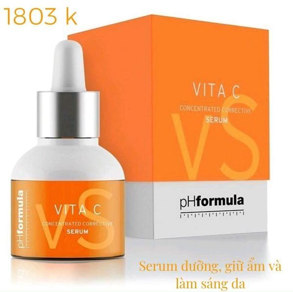 Tinh chất Vitamin C giữ ẩm, làm sáng da