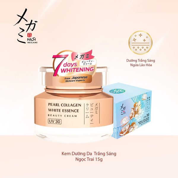Kem dưỡng trắng va ngăn lão hóa Ngọc trai & Collagen HASI