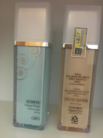 Kem lót trang điểm  GEO SEMPRE H&P  MAKEUP BASE