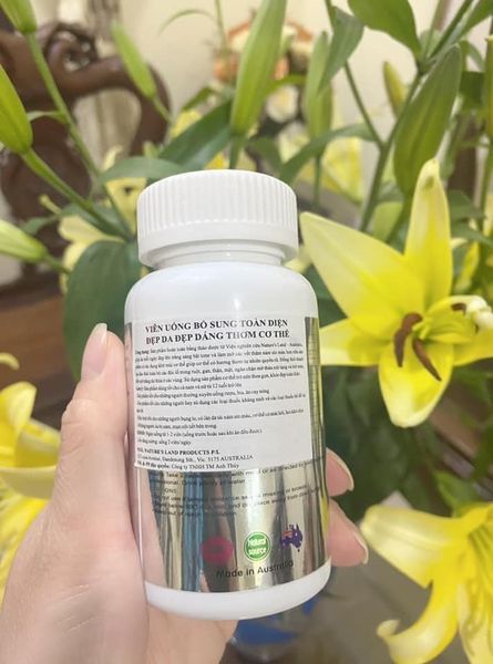 Viên uống bố sung toàn diện đẹp da đẹp dáng thơm cơ thể PEONY WHITE