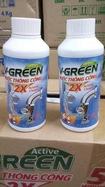 Nước thông cống V-GREEN