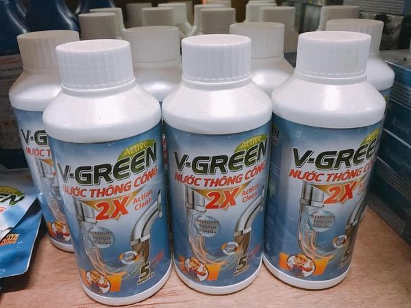 Nước thông cống V-GREEN