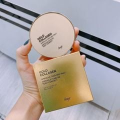 Phấn phủ Gold Collagen THE FACE SHOP