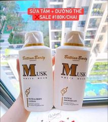 Sữa tắm MUSK WHITE