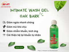 Dung dịch vệ sinh phụ nữ  intimate voe sồi se khít