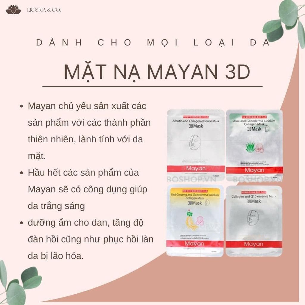 Mặt nạ 3D Mayan